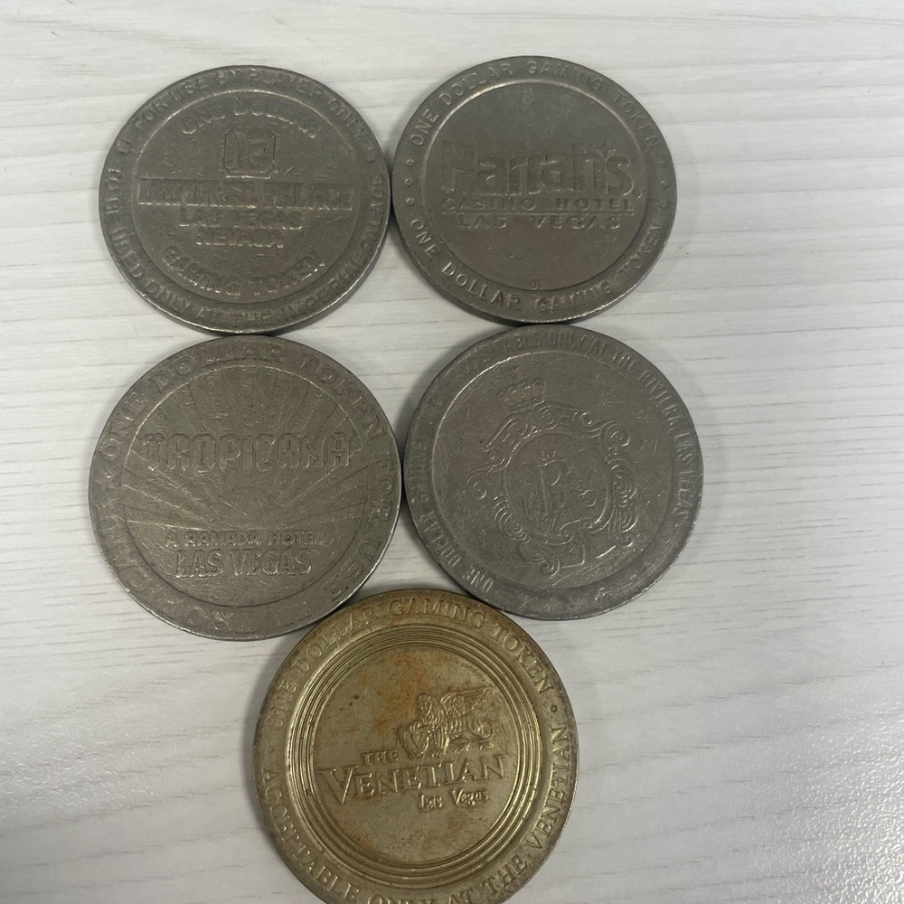Las Vegas Casino Collectible Coins Set